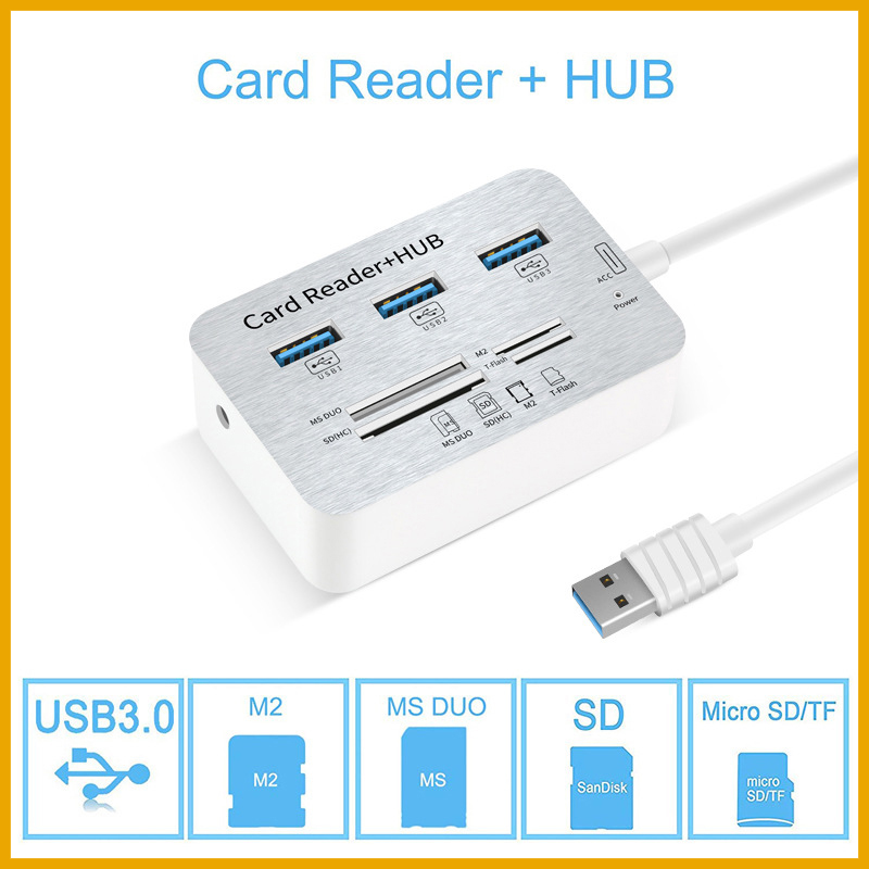 USB-хаб 7-в-1 с 3 портами USB – обзор и цена Usb Hub Type C