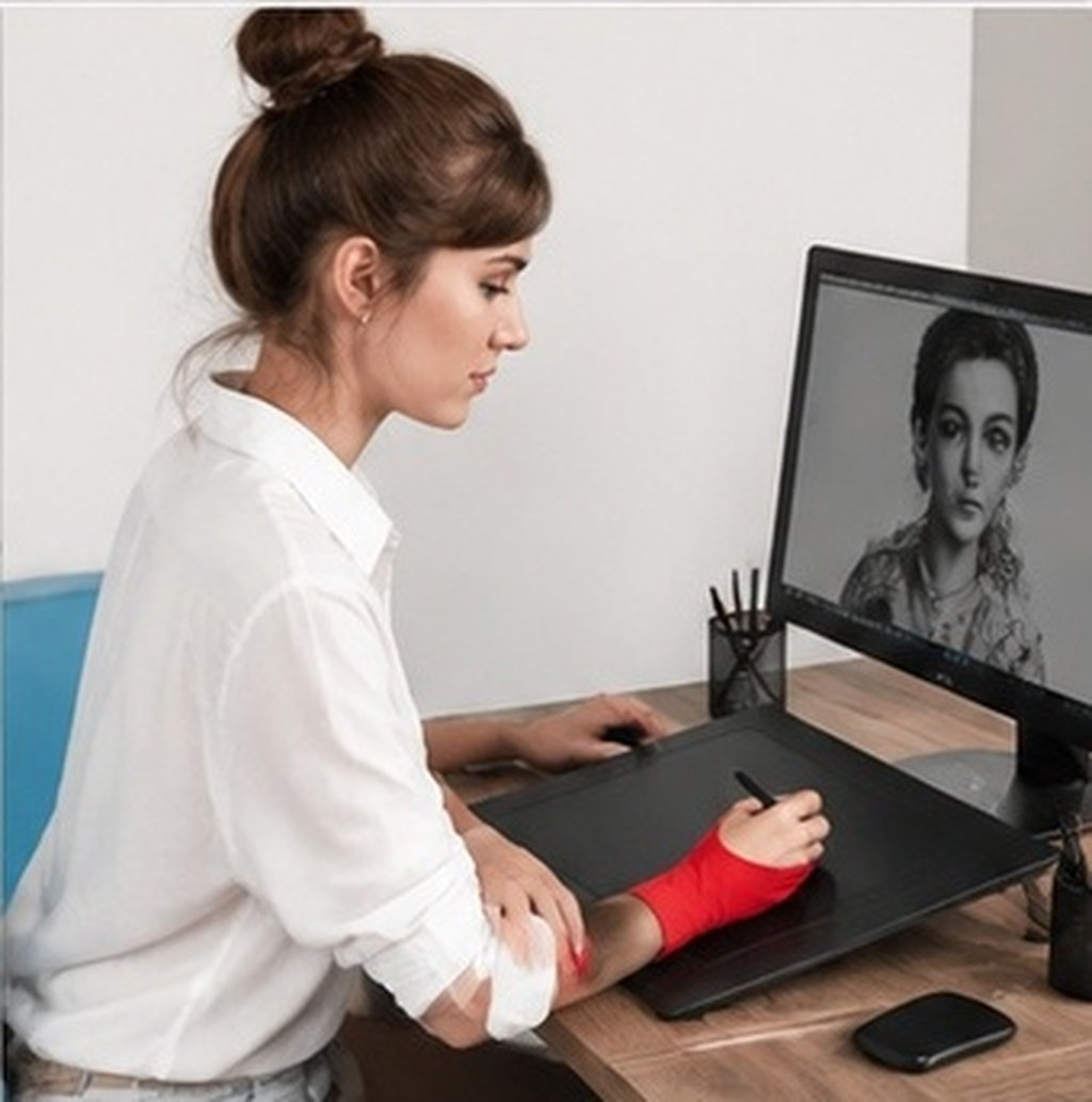 2 шт. перчатки для рисования,  – обзор и цена Tablet Lap Desk