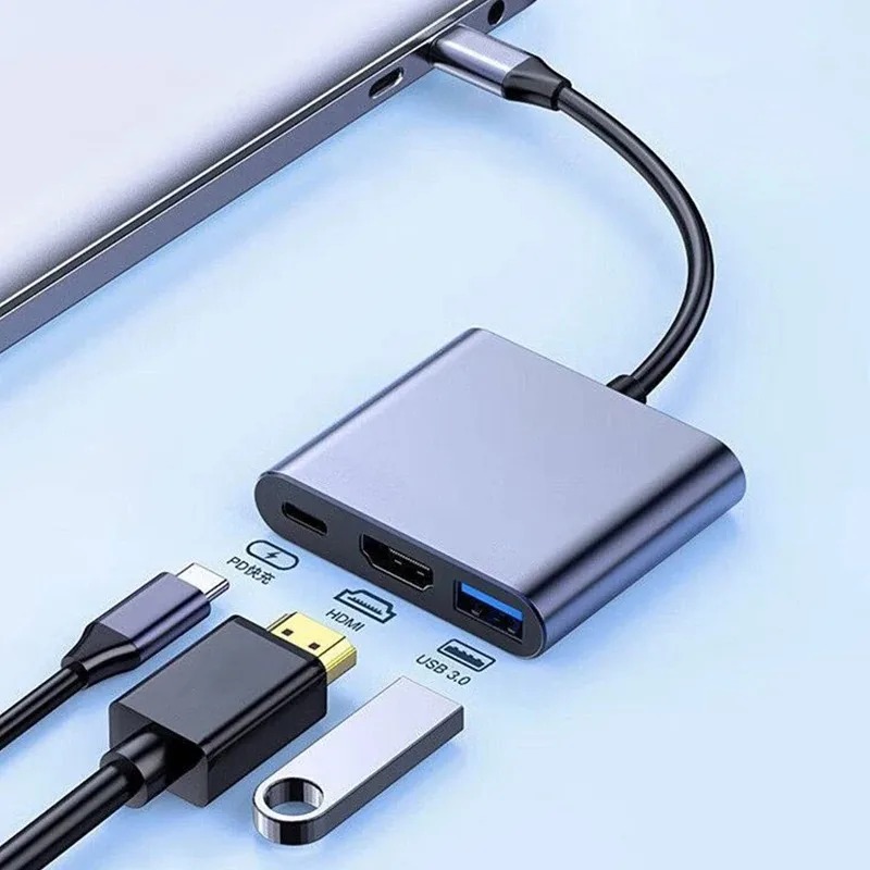 USB C-концентратор 3в1 Type C  – обзор и цена Cooling Stand Tablet