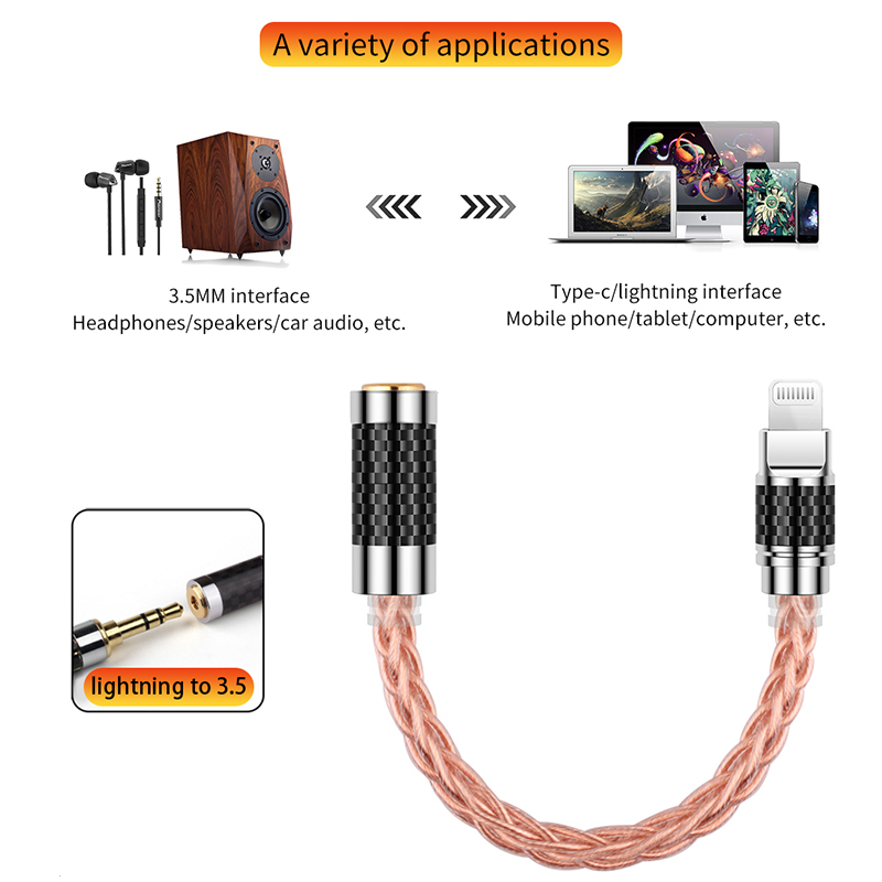 Переходник со штекера на гнезд – обзор и цена Wired Earphone Lightning