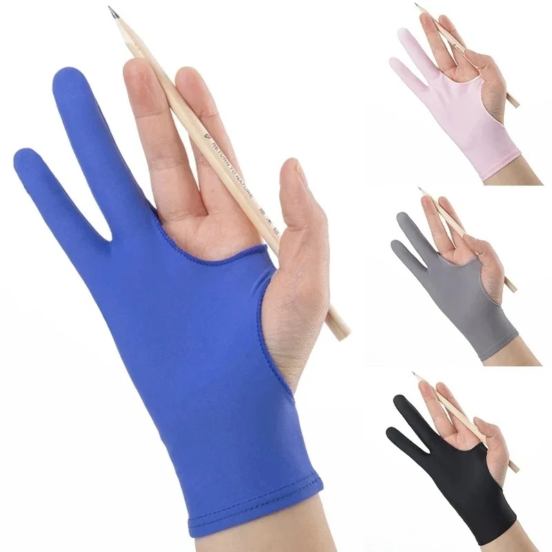 1/4 шт. Защитные перчатки с дв – обзор и цена Drawing Glove Artist
